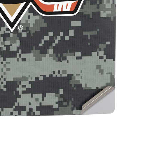 NHL Anaheim Ducks Camo PS5 Digital Edition Console Skin